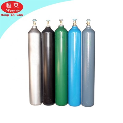 Hengan 50L 200Bar SF6 Tank High Purity 99.995% Sulfur Hexafluoride Price Sale Gas Bottle