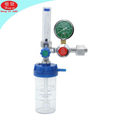 China Best Price CGA540 Oxygen Inhalator 1L To 10L Per Minute Oxygen Medical Regulator