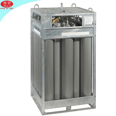 High Purity Customized Oxygen Argon Nitrogen CO2 Industry Gas Cylinder Rack