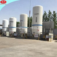 Liquid Oxygen/Argon Gas Filling Cylinder Skid-Mounted