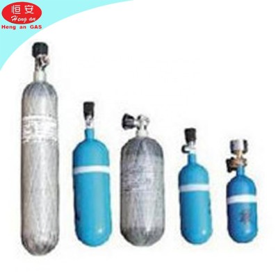 Factory Price 3L 6.8L 9L High Pressure 300Bar Carbon Fiber Oxygen Cylinders