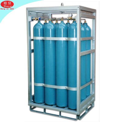 Gas Cylinder Bundle for Oxygen Argon Nitrogen Gas Cylinder DNV Rack