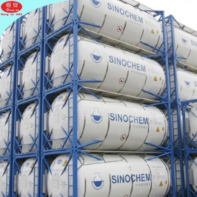 Industry Gas Cylinder Bundle Rack With Manifold