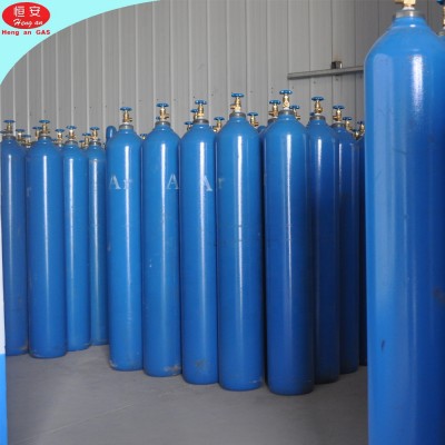 Hot Sale 50L 150Bar 7M3 High Purity 99.999% Argon Price Industrial High Purity Argon Gas Prices Argon Gas Cylinder