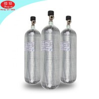 Wholesale 0.35L 12L Carbon Fiber Air Tank 300Bar High Pressure Fiber Gas Cylinder