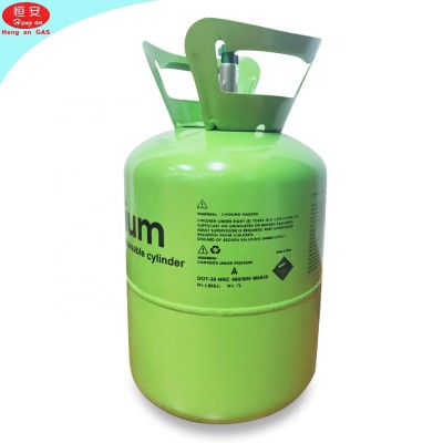 Perfect Quality EC-7 Disposable Helium Pure 99.99% Helium Gas Cylinder For Balloon